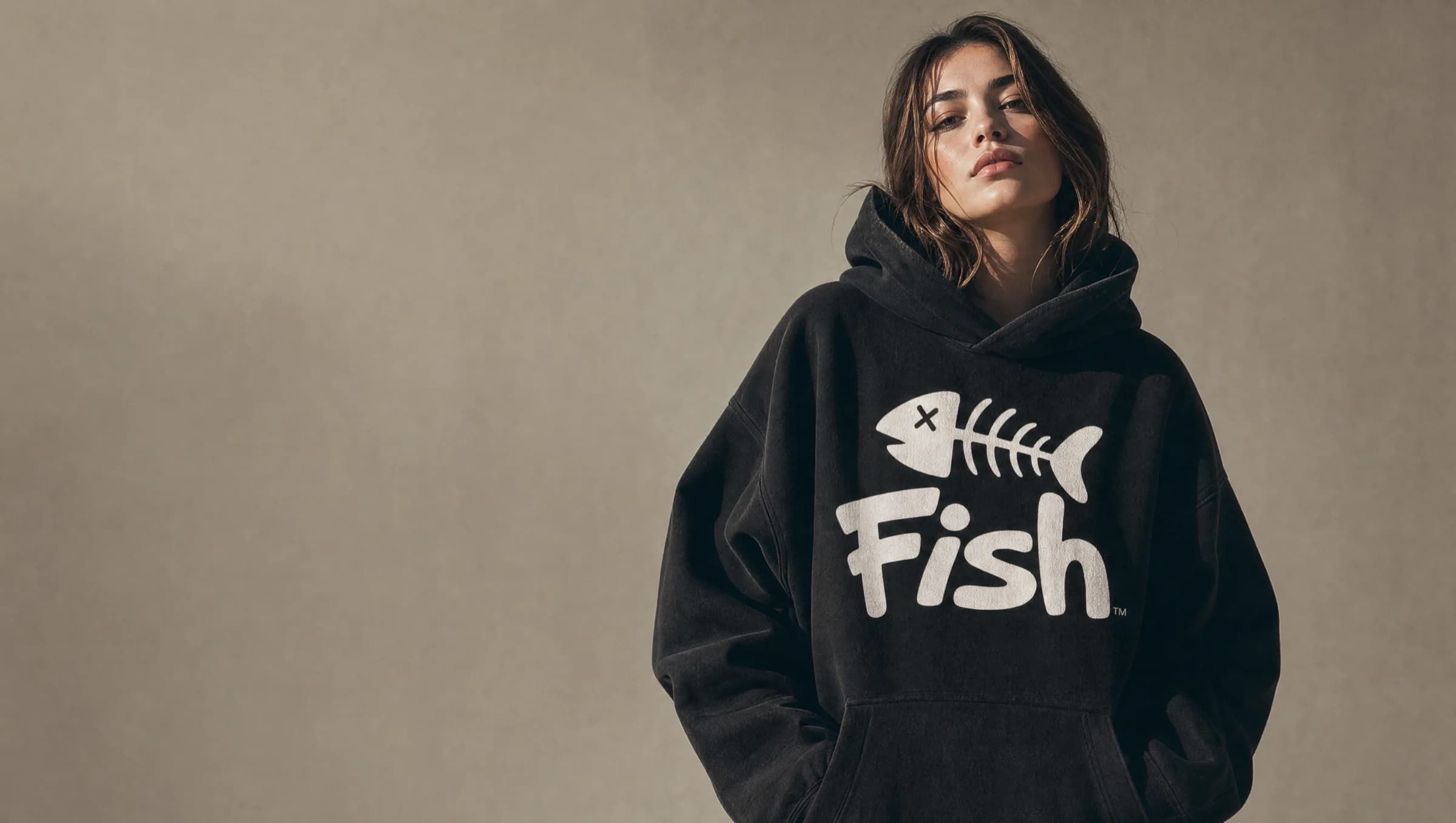Fish — the Not From The Sea hoodie